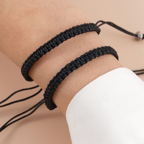 Pièces Bracelet tressé couple - SHEIN - Modalova