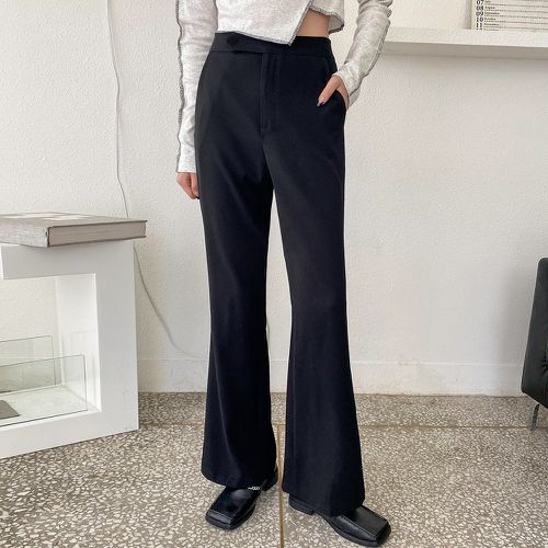Pantalon tailleur unicolore - SHEIN - Modalova