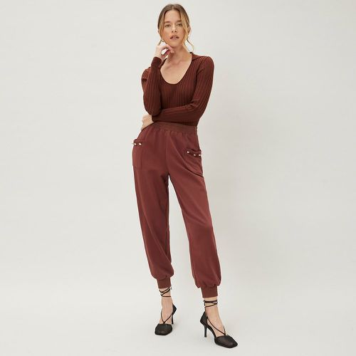 Pantalon de survêtement unicolore - SHEIN - Modalova