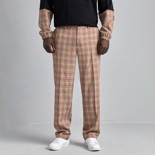 Homme Pantalon à carreaux à poche - SHEIN - Modalova