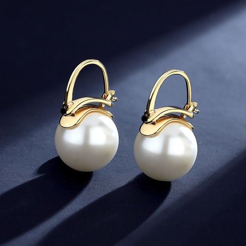 Boucles d'oreilles à perle naturelle - SHEIN - Modalova
