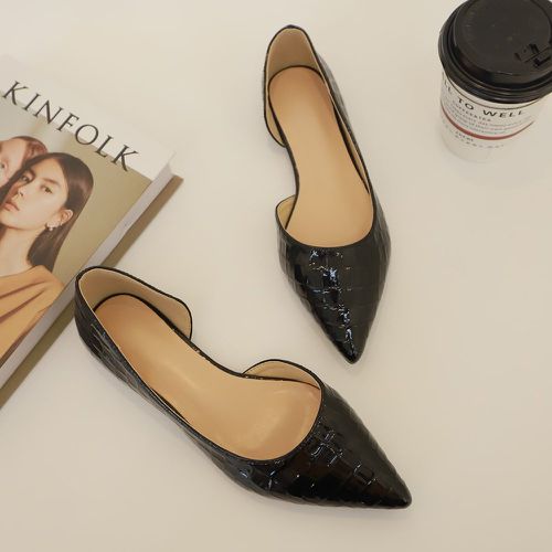 Chaussures plates glissantes texturées - SHEIN - Modalova