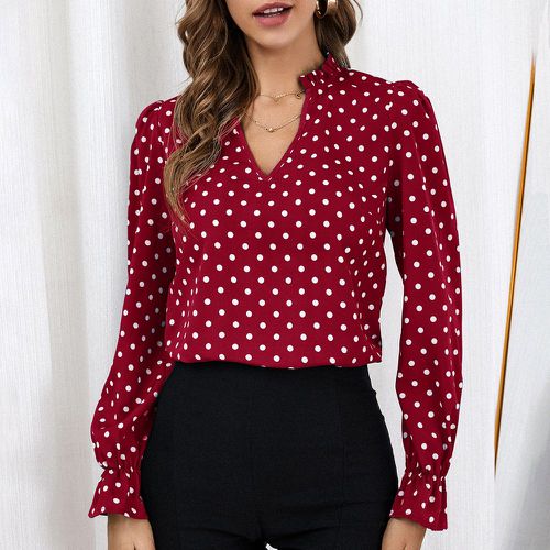 Blouse à pois - SHEIN - Modalova