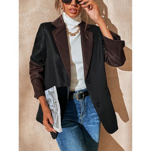 Blazer à rabat - SHEIN - Modalova