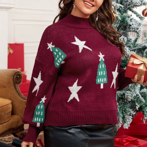 Pull à motif Noël - SHEIN - Modalova