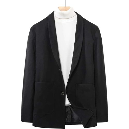 Manteau avec poches à col châle sans Pull - SHEIN - Modalova