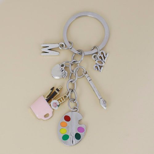 Porte-clés à breloque palette - SHEIN - Modalova