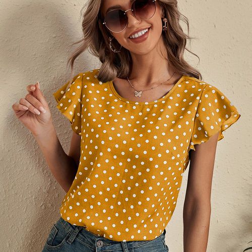 Blouse à pois - SHEIN - Modalova