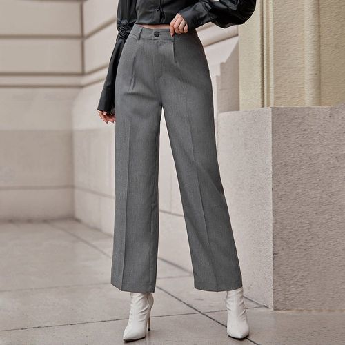 Pantalon tailleur taille haute - SHEIN - Modalova
