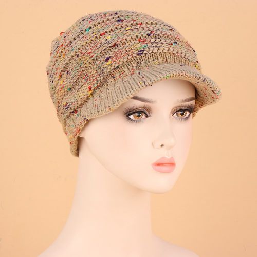 Bonnet en tricot avec - SHEIN - Modalova