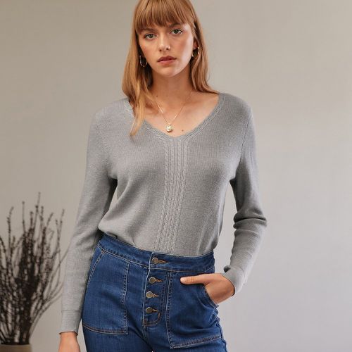 Pull droit en mélange de laine - SHEIN - Modalova