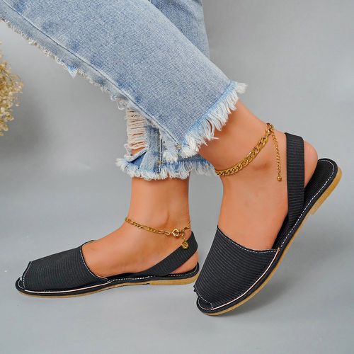 Sandales à bride arrière minimaliste - SHEIN - Modalova