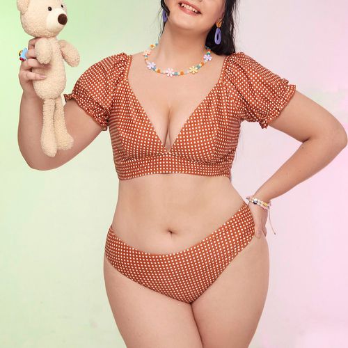 Bikini à pois - SHEIN - Modalova