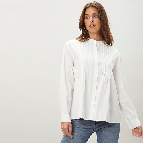 Blouse plissée en fibres de lyocell tencel™ - SHEIN - Modalova