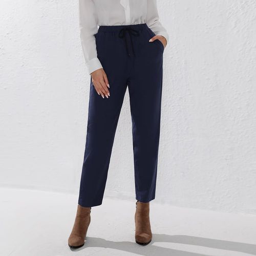 Pantalon carotte à cordon - SHEIN - Modalova