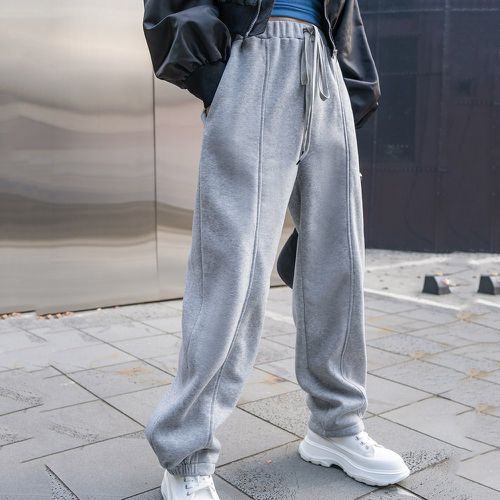 Pantalon de survêtement couture à nœud thermique - SHEIN - Modalova