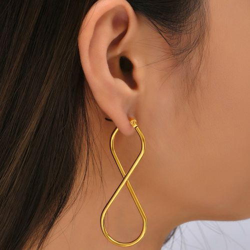 Boucles d'oreilles infini design - SHEIN - Modalova