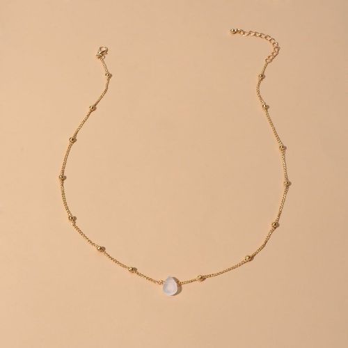 Collier avec pierre - SHEIN - Modalova