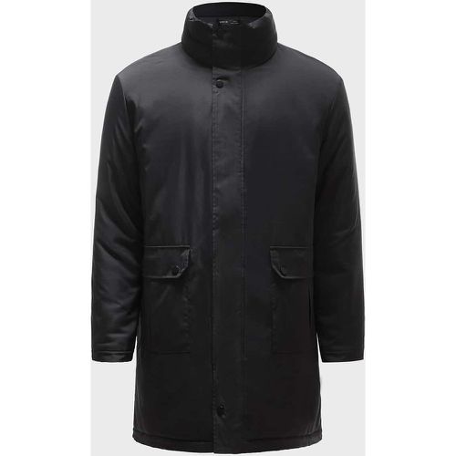 Manteau d'hiver poche à rabat zippé - SHEIN - Modalova