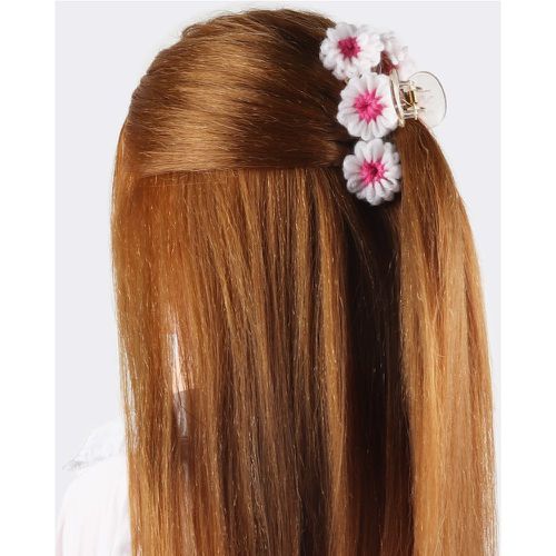Griffe à cheveux en tricot à fleur - SHEIN - Modalova