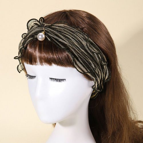 Bandeau pour cheveux à fausse perle - SHEIN - Modalova
