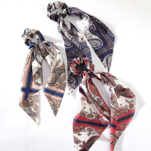 Pièces Élastique avec foulard pour cheveux à motif paisley - SHEIN - Modalova