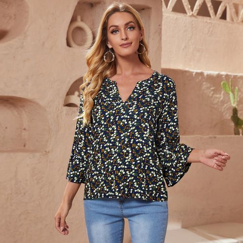 Blouse à imprimé floral - SHEIN - Modalova