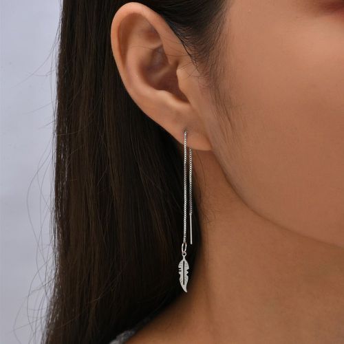 Boucles d'oreilles avec feuille - SHEIN - Modalova