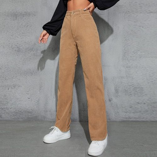 Pantalon SHEIN Camel pour Femme