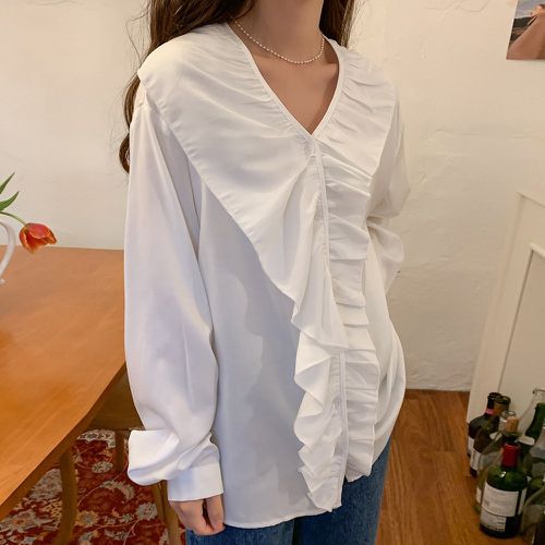 Blouse à volants - SHEIN - Modalova