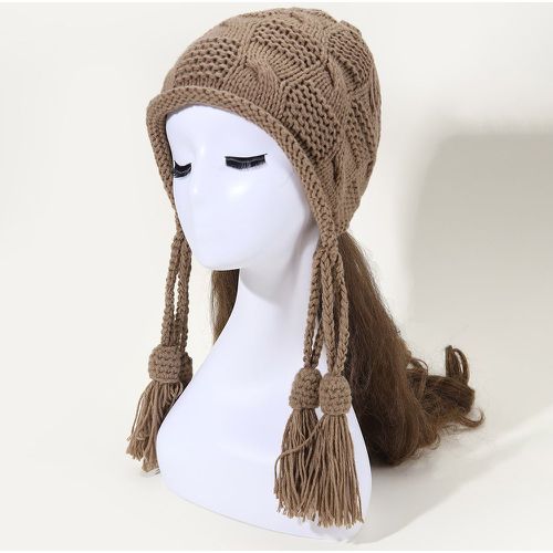 Pièce Bonnet en tricot unicolore - SHEIN - Modalova