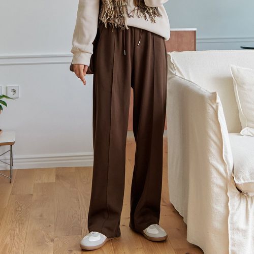 Pantalon couture à cordon - SHEIN - Modalova