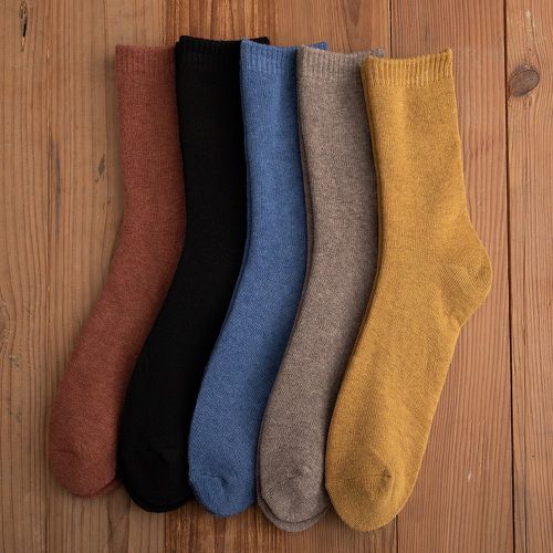 Paires Chaussettes unicolores - SHEIN - Modalova