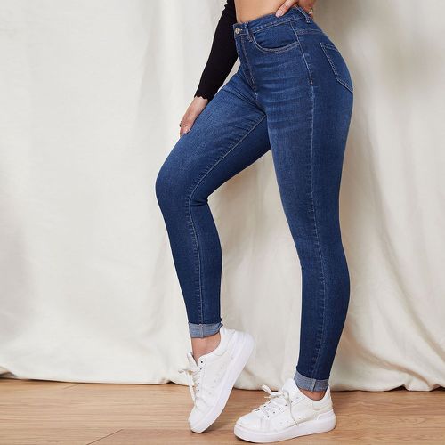 Jean skinny foncé - SHEIN - Modalova