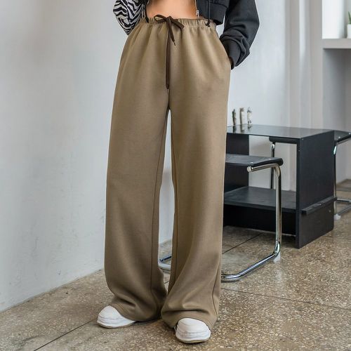 Pantalon de survêtement à cordon à poche - SHEIN - Modalova