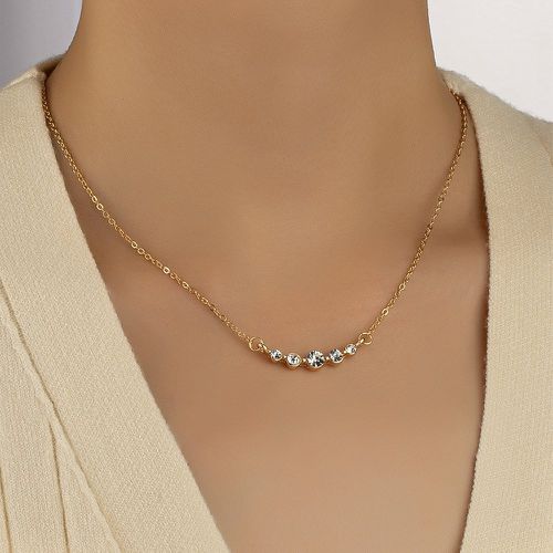 Collier avec strass - SHEIN - Modalova