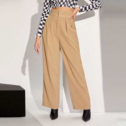 Pantalon ample à plis - SHEIN - Modalova