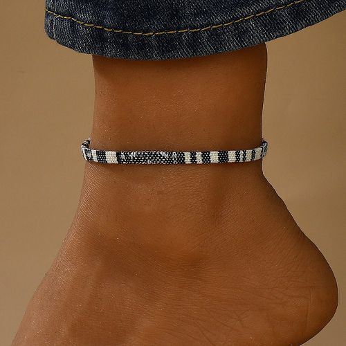 Bracelet de cheville bicolore - SHEIN - Modalova