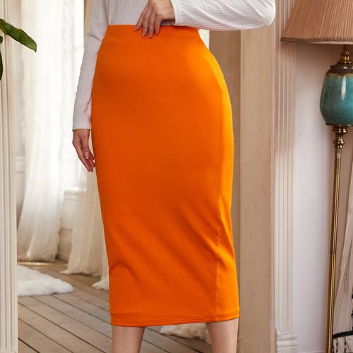 Jupe SHEIN Orange pour Femme Modalova