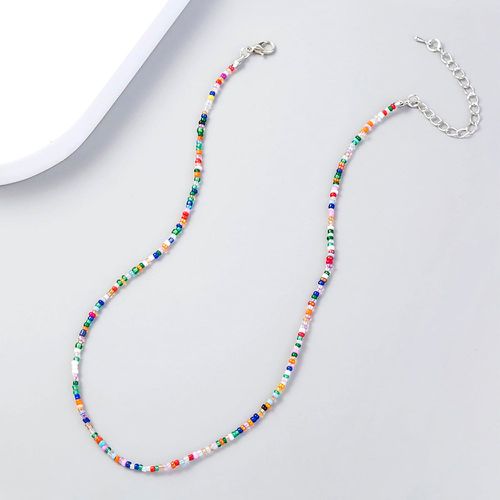Collier perle colorée - SHEIN - Modalova