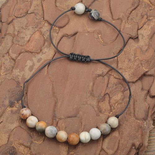 Bracelet à perle à pierre - SHEIN - Modalova