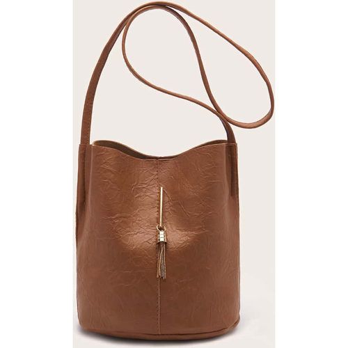 Sac seau minimaliste à franges - SHEIN - Modalova