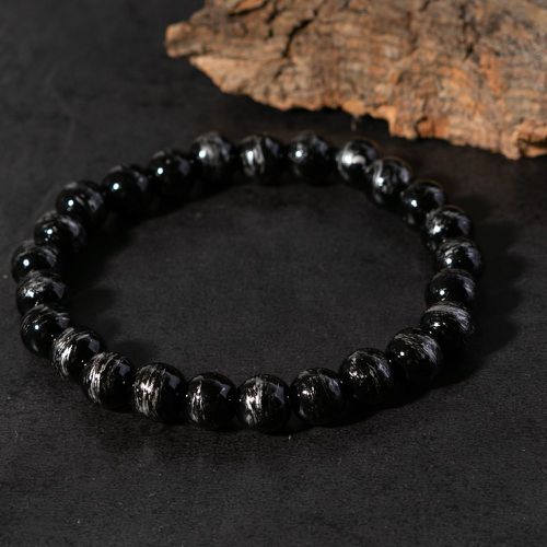 Homme Bracelet perlé en verre - SHEIN - Modalova