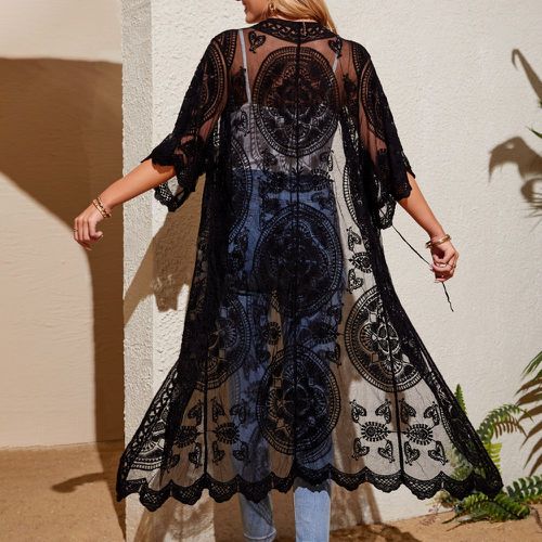 Kimono transparent ouvert - SHEIN - Modalova