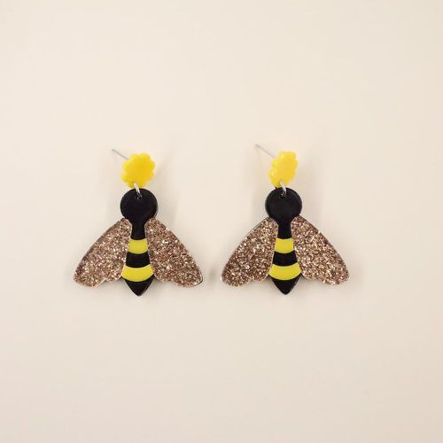 Pendants d'oreilles abeille - SHEIN - Modalova
