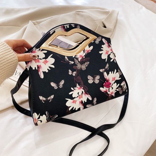 Sac à main avec motif fleur - SHEIN - Modalova