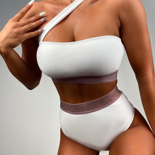 Bikini ruban asymétrique - SHEIN - Modalova