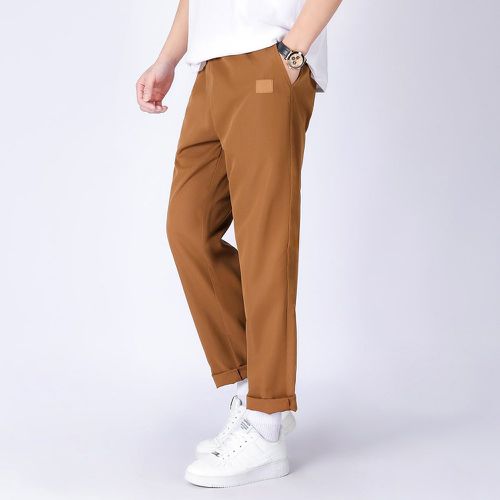 Homme Pantalon à applique à poche - SHEIN - Modalova