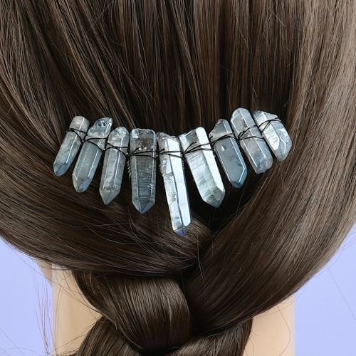 Épingle à cheveux à détail cristal - SHEIN - Modalova