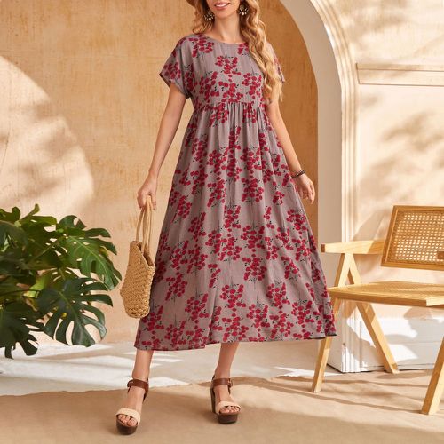 Robe à imprimé floral - SHEIN - Modalova